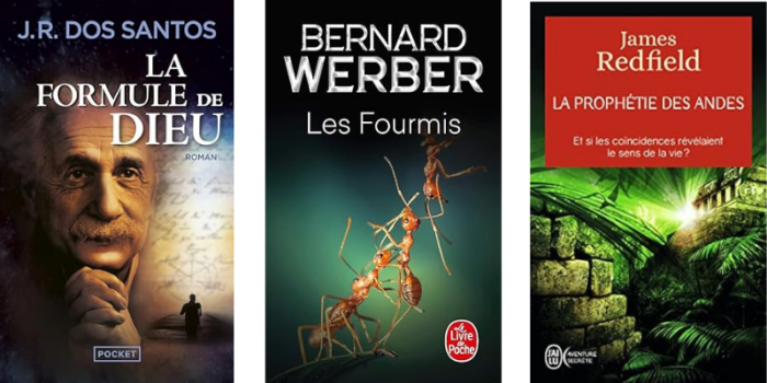 livres inspirants - Dos Santos La Formule de Dieu Bernard Werber Les Fourmis James Redfield La Prophétie des Andes - Par Aldric Tourres auteur du roman L'Appel des Vignes, L'Esprit du vin et la vie en chemin