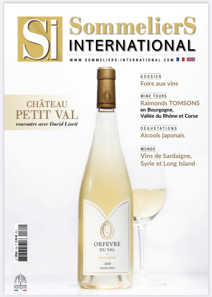 Magazine SommelierS International sur le monde du vin et de l’œnologie - couverture septembre 2024